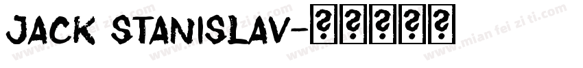 Jack Stanislav字体转换